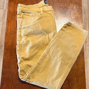 GAP Men's Mustard Slim Jeans